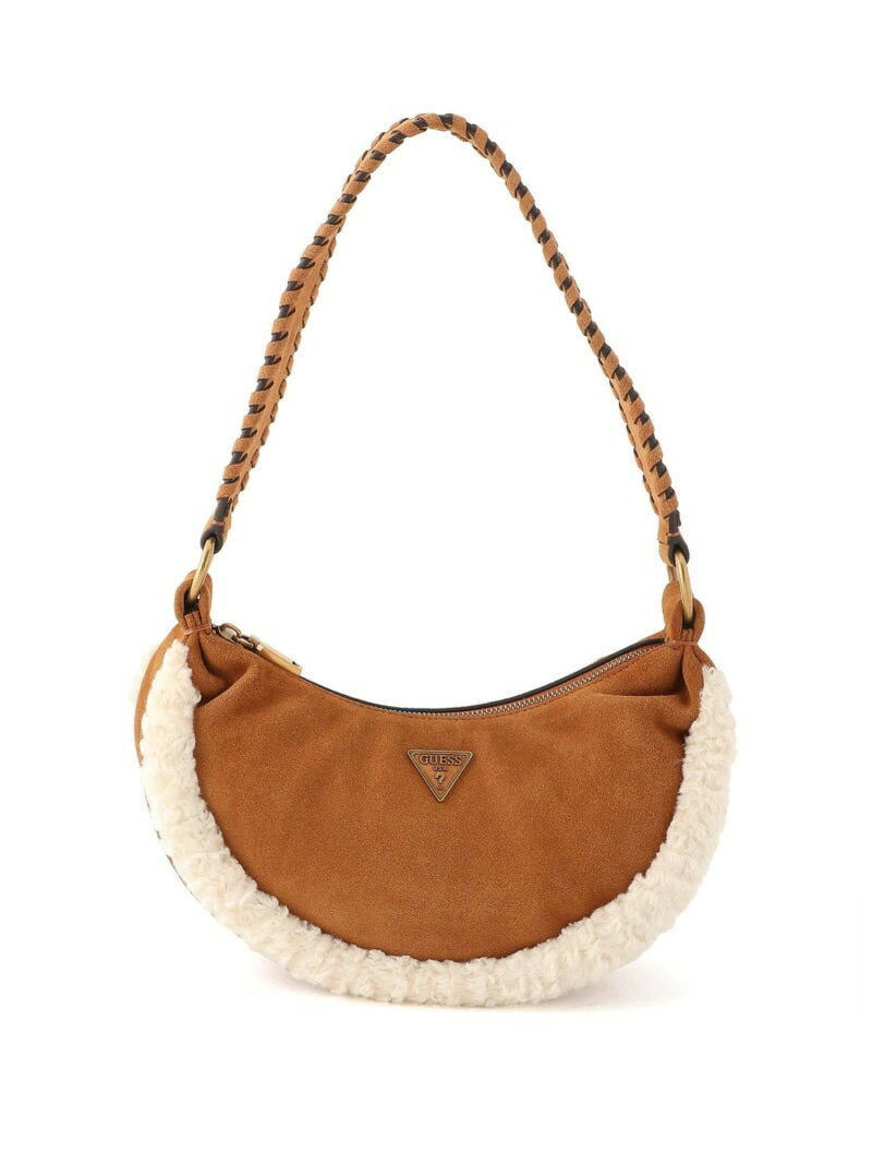 Rakuten - 【SALE／60%OFF】GUESS ハンドバッグ ホーボー (W)AMITA Hobo GUESS ゲス バッグ ショルダーバッグ ブラウン【RBA_E】【送料無料】[Rakuten Fashion]