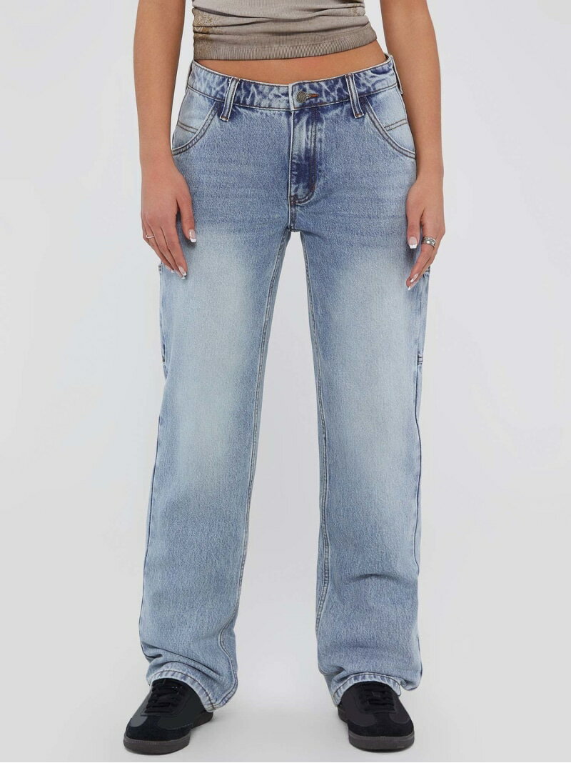 Rakuten - 【SALE／60%OFF】GUESS デニムパンツ ジーンズ (W)GUESS Originals Carpenter GUESS ゲス パンツ ジーンズ・デニムパンツ ブルー【RBA_E】【送料無料】[Rakuten Fashion]