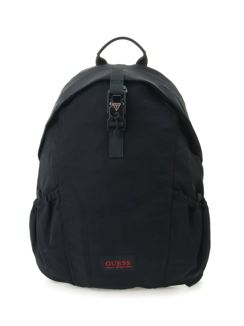 Rakuten - GUESS バックパック リュック (M)DUBAI Backpack GUESS ゲス バッグ リュック・バックパック ブラック【送料無料】[Rakuten Fashion]