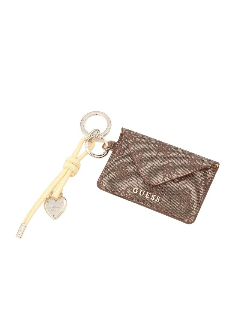 【SALE/20%OFF】GUESS カードケース (W)KEYRING GUESS ゲス ファッション雑貨 チャーム・キーチェーン グリーン イエロー【RBA...