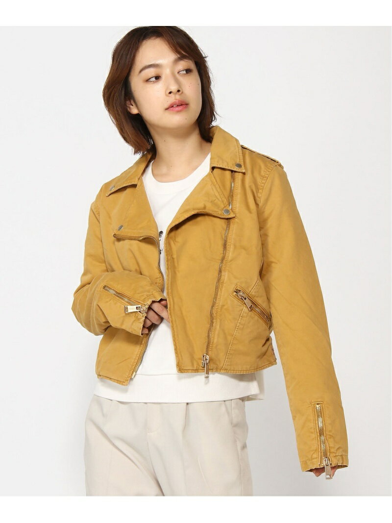 【SALE／50%OFF】(W)Santa Jacket GUESS ゲス ジャケット・アウター ライダースジャケット ブラウン【RBA_E】【送料無料】[Rakuten Fashion]