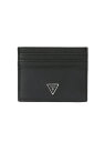 GUESS カードケース (M)CERTOSA Leather Card Case GUESS ゲス 財布・ポーチ・ケース 名刺入れ・カードケース ブラック ブ...