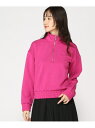 【SALE／60%OFF】(W)Jessika Zipped Sweatshirt GUESS ゲス トップス スウェット・トレーナー ピンク【RBA_E】[Rakuten Fashion]