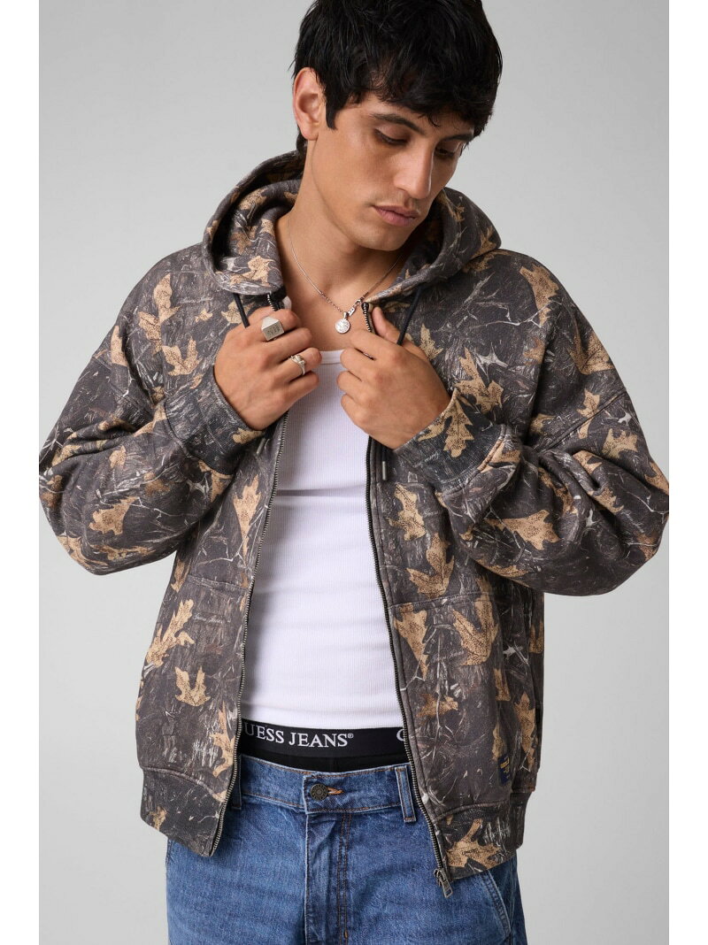 GUESS JEANS/(M)GUESS JEANS Zip Hoodie GUESS JEANS ゲス トップス パーカー・フーディー【送料無料】[Rakuten Fashion]