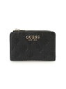 GUESS/(W)PHOEBE Zip Around Card Case GUESS ゲス 財布・ポーチ・ケース 名刺入れ・カードケース ブラック【送料無料】[...