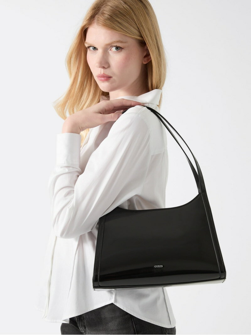 Rakuten - GUESS/(W)DALI Small Carryall ショルダーバッグ GUESS ゲス バッグ ショルダーバッグ ホワイト ブラック【送料無料】[Rakuten Fashion]