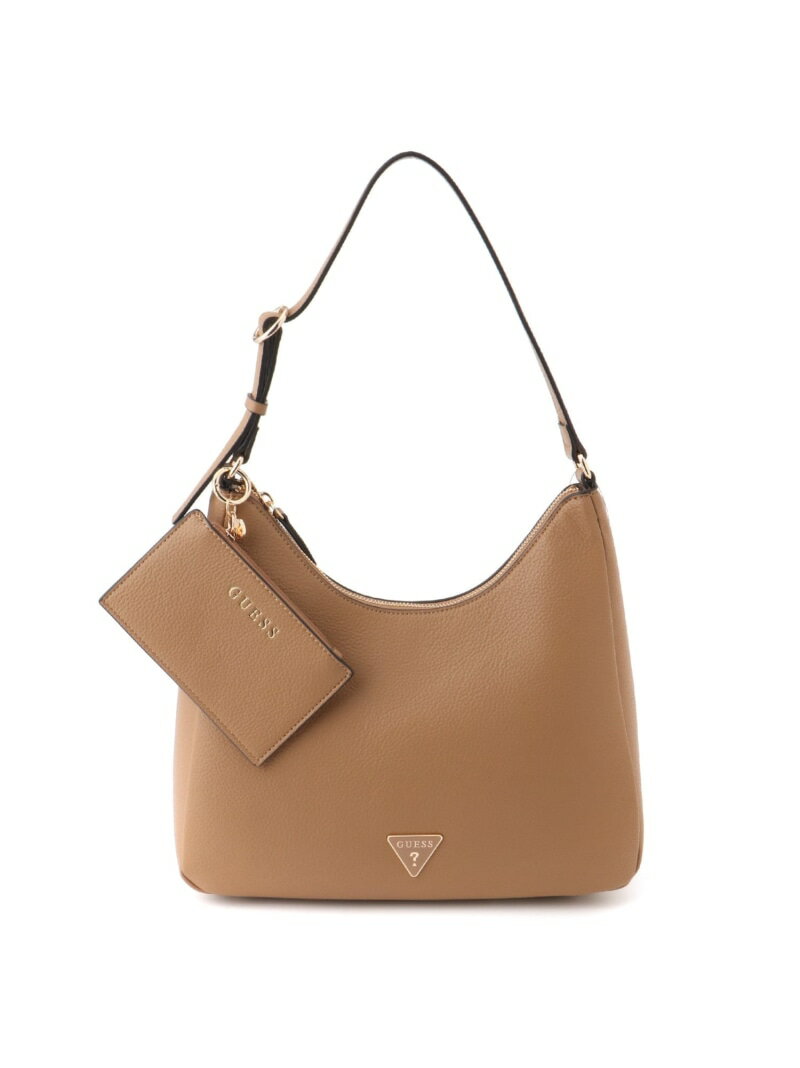 Rakuten - 【SALE／30%OFF】GUESS/(W)WELLS Shoulder Satchel ショルダーバッグ ハンドバッグ GUESS ゲス バッグ ショルダーバッグ ベージュ ブラウン ブラック【RBA_E】【送料無料】[Rakuten Fashion]