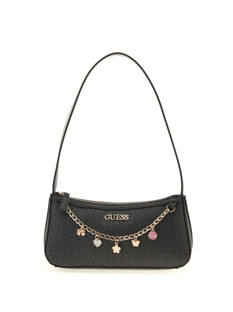 GUESS/(W)TASHA Mini Shoulder ショルダーバッグ ハンドバッグ GUESS ゲス バッグ ショルダーバッグ ホワイト グレー【送料無料】 Rakuten Fashion