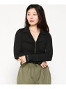 GUESS Originals/(W)Shirred Cardigan GUESS Originals ゲス トップス カーディガン ブラック ホワイト【送料無...