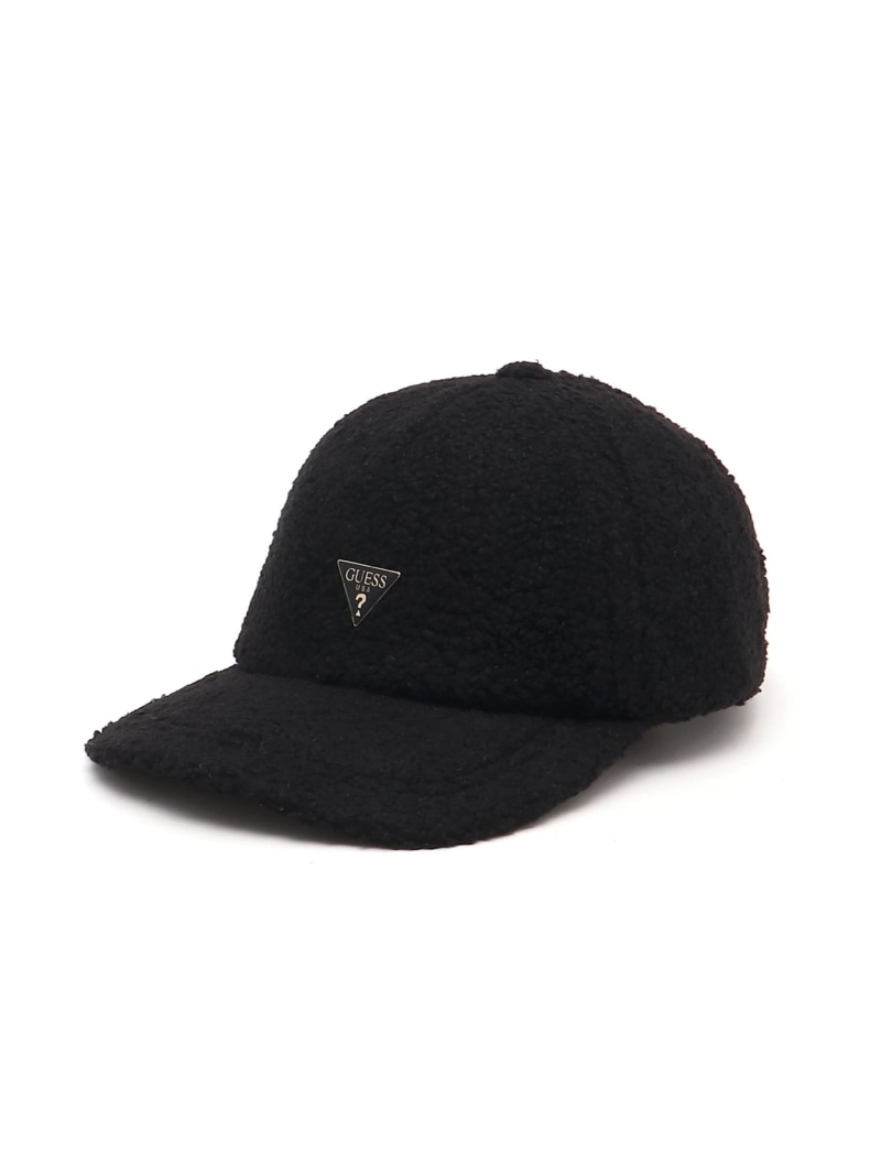 GUESS/(W)TEDDY Baseball Cap GUESS ゲス 帽子 キャップ ブラック ブラウン