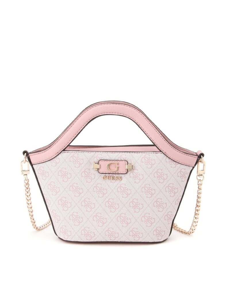 GUESS♡　ゲス　Vikky　トートバッグ　ポーチ付き　ピンク 　A4　総ロゴ 楽天市場】トートバッグ（ブランドゲス・カラーピンク）（レディース