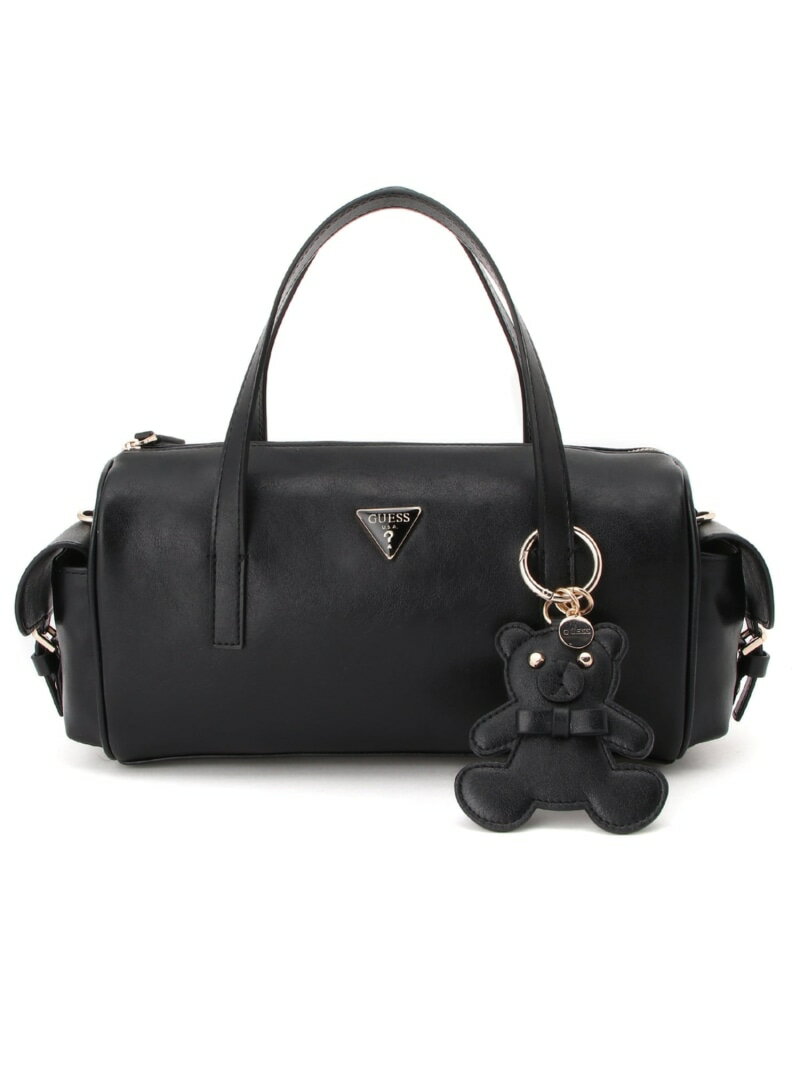 Rakuten - GUESS/(W)KASSIE Small Box Satchel ショルダーバッグ GUESS ゲス バッグ ショルダーバッグ ブラック【送料無料】[Rakuten Fashion]