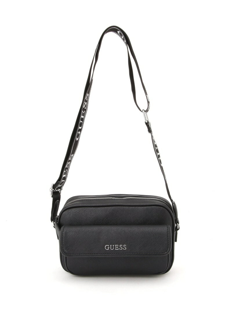 Rakuten - GUESS/(W)ERIN Mini Crossbody ショルダーバッグ GUESS ゲス バッグ ショルダーバッグ ブラック ホワイト【送料無料】[Rakuten Fashion]