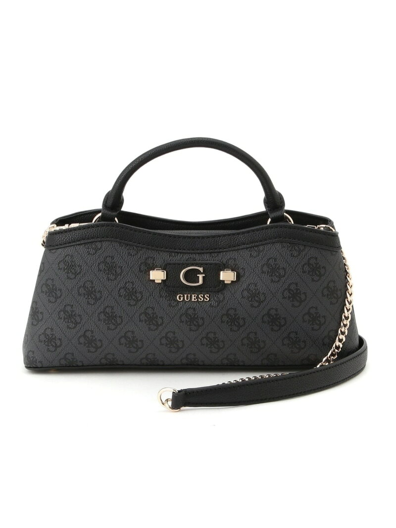 GUESS/(W)LINDSEY Small Satchel GUESS ゲス バッグ ショルダーバッグ グレー ブルー