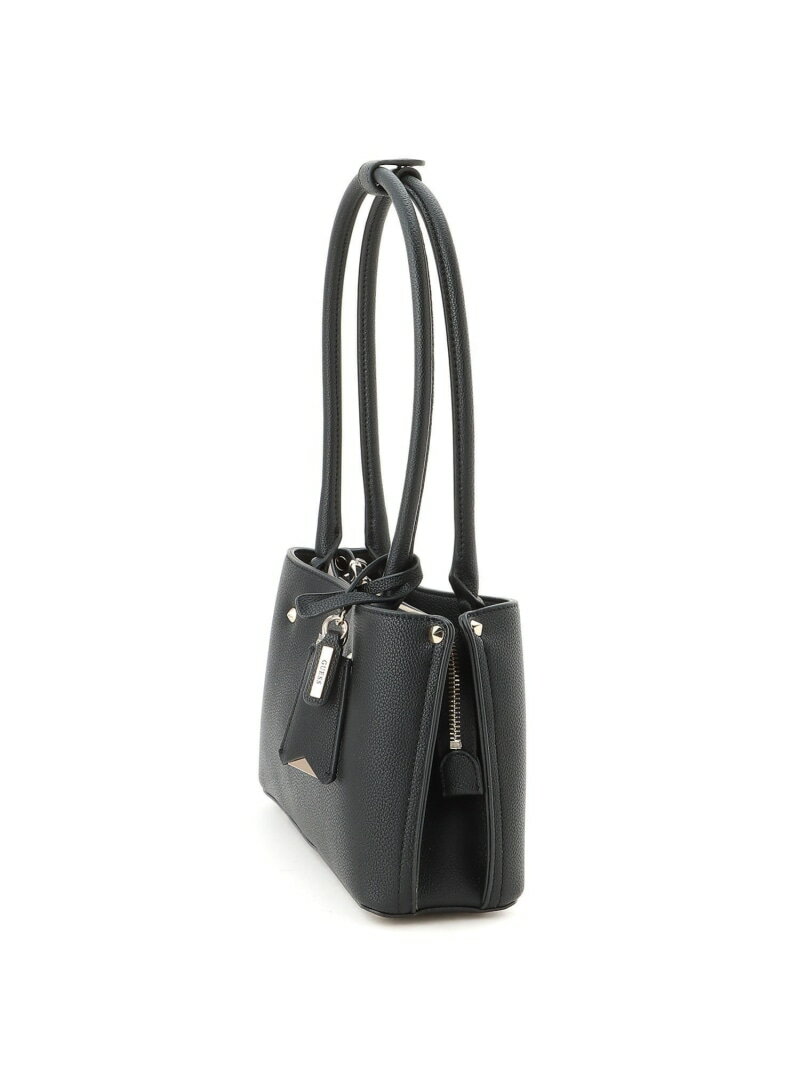 GUESS サッチェル ショルダーバッグ(W)MERIDIAN Shoulder Satchel GUESS ゲス バッグ ショルダーバッグ グリーン ブラック【送料無料】[Rakuten Fashion]