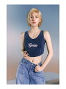 GUESS/(W)LADIES' Knit Tank Top GUESS ゲス トップス ノースリーブ・タンクトップ ブルー グレー【送料無料】[Rakuten...