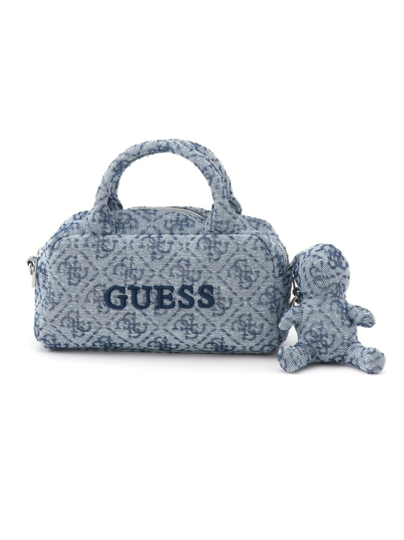 Rakuten - GUESS/(W)SPONGE Crossbody Bag ショルダーバッグ GUESS ゲス バッグ ショルダーバッグ ブルー ベージュ【送料無料】[Rakuten Fashion]
