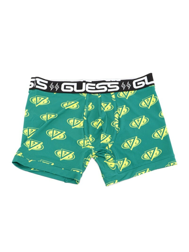 【SALE／60%OFF】(M)BOXER BRIEF GUESS ゲス インナー・ルームウェア ボクサーパンツ・トランクス グリーン ブルー レッド【RBA_E】[Rakuten Fashion]