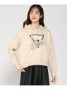 【SALE/40%OFF】GUESS パーカー(W)HOODED Icon Sweatshirt GUESS ゲス トップス パーカー・フーディー ブラック ベ...