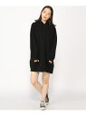 【SALE/30%OFF】GUESS トップス(W)Cindra Hooded Dress GUESS ゲス トップス パーカー・フーディー ベージュ ブラック...