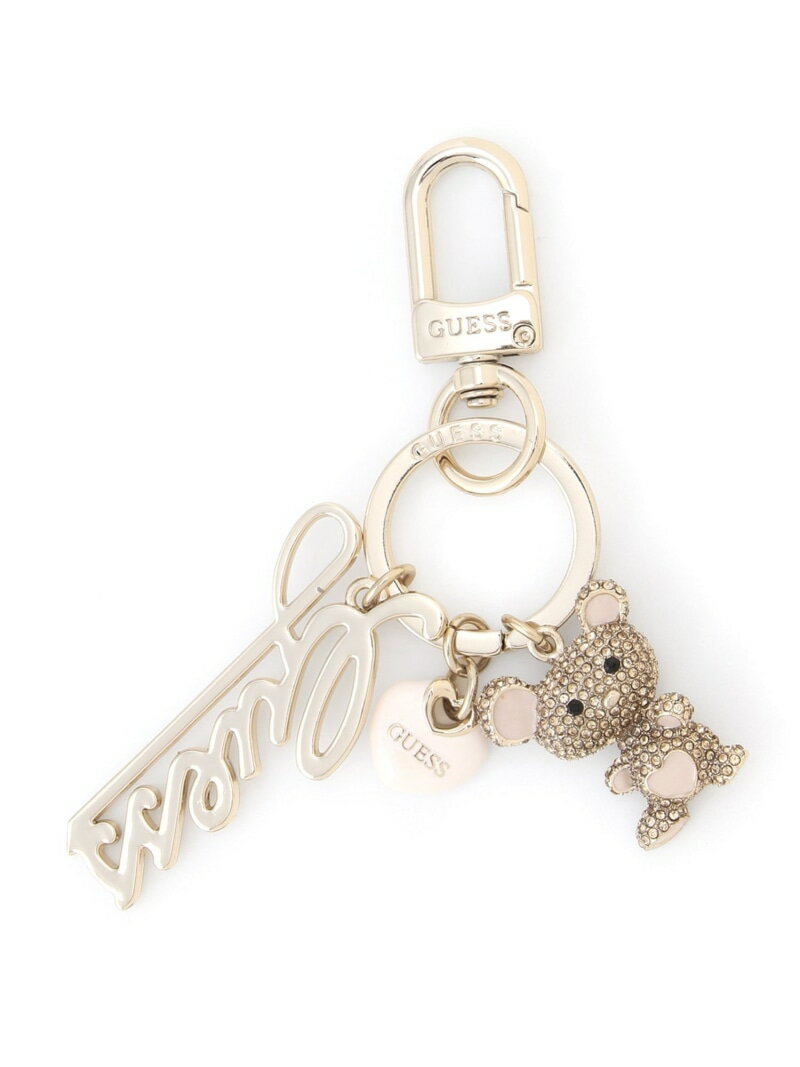 【SALE/20%OFF】GUESS キーホルダー (W)KEYRING GUESS ゲス ファッション雑貨 チャーム・キーチェーン シルバー ゴールド【RBA...