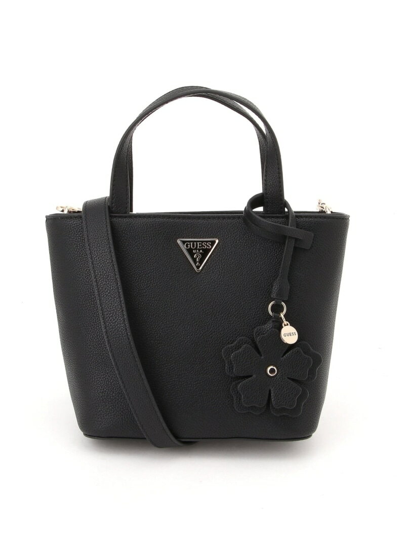 Rakuten - GUESS/(W)LUCCI Mini Tote ミニトート トートバッグ ショルダーバッグ GUESS ゲス バッグ トートバッグ ブラック ブラウン ベージュ【送料無料】[Rakuten Fashion]