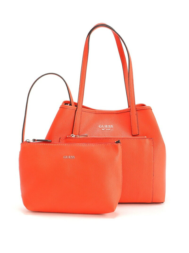 【SALE／10%OFF】(W)VIKKY Roo Tote GUESS ゲス バッグ トートバッグ イエロー オレンジ ブラック【RBA_E】【送料無料】[Rakuten Fashion]