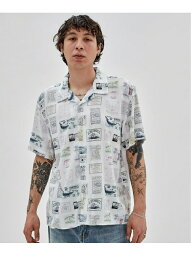 ゲス タンクトップ  メンズ 【SALE／30%OFF】(M)Eco Rayon Stamp Shirt GUESS ゲス トップス シャツ・ブラウス ホワイト【RBA_E】【送料無料】[Rakuten Fashion]