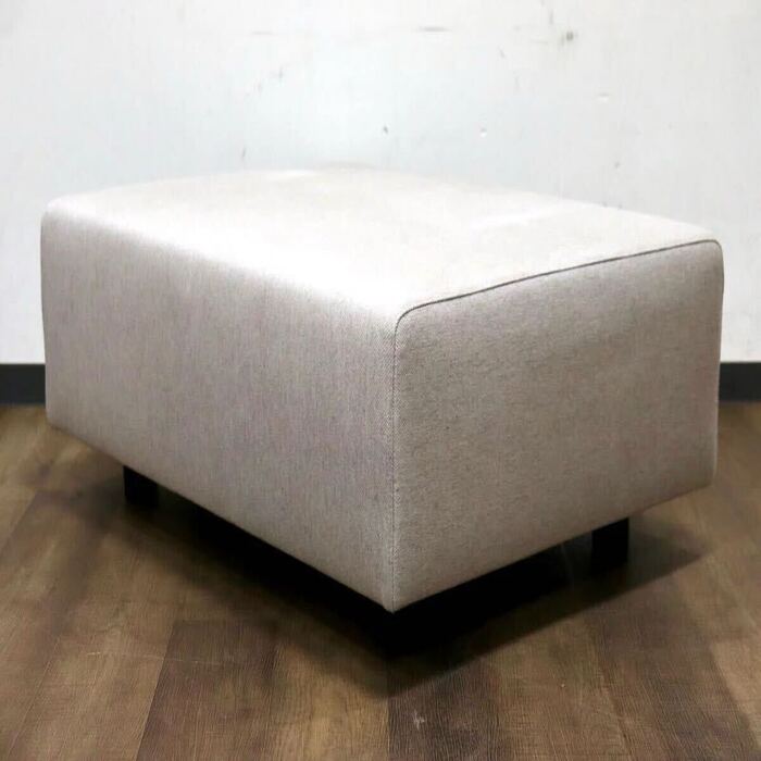 Rakuten - 【中古】GMIH121C cassina ix /イクスシー LIVING DIVANI オットマンスツール ベンチソファ イタリアモダンカバーリング グレー 展示品