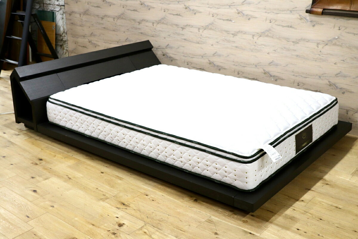 GMIK106 dreambed / ドリームベッド × Serta / サータ クイーンベッド マットレスセット LED照明付き 約47万 モデルルーム展示品