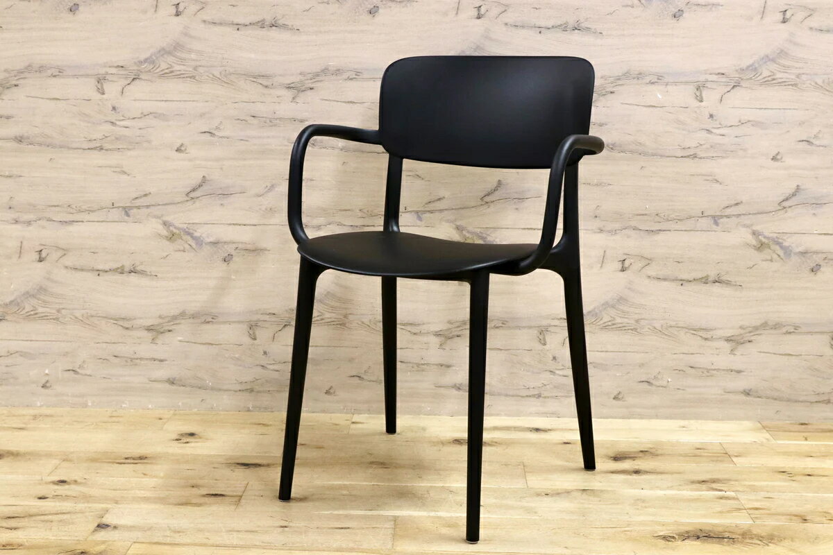 GMHN335B Calligaris / カリガリス LIBERTY Dining chair リバティ ダイニングチェア CS1884 椅子 イタリア 定価約6万 展示品 ブラック