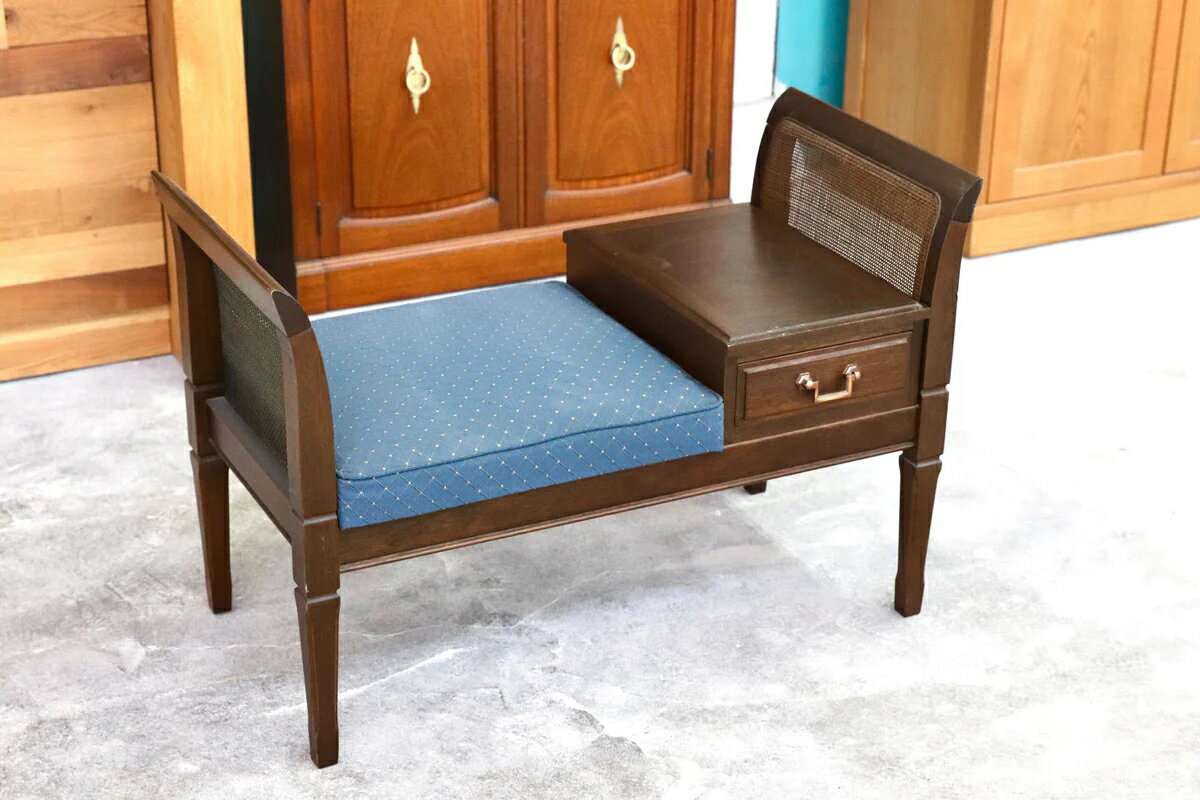 GMHK480 maruni / マルニ テレフォンベンチ 地中海 チェア 椅子 レトロ ヨーロピアン クラシック 家具 約15万