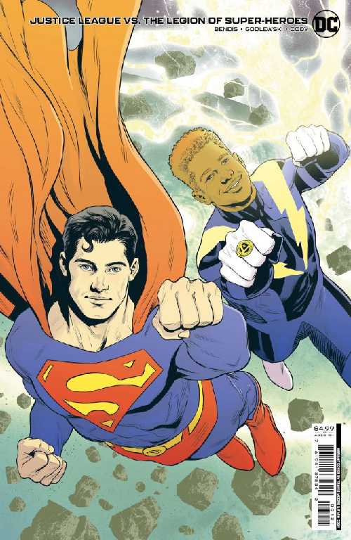 JUSTICE LEAGUE VS THE LEGION OF SUPER-HEROES #1 (OF 6)＜Bカバー＞