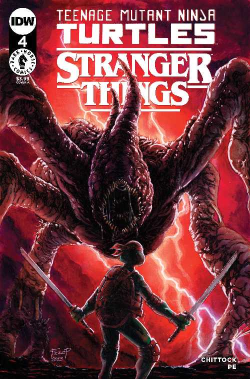 TEENAGE MUTANT NINJA TURTLES X STRANGER THINGS #4AJo[