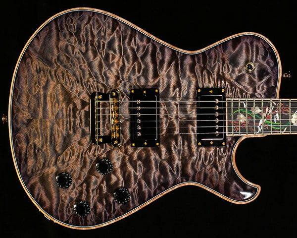 Knaggs Guitars（ナッグス・ギターズ）Limited Edition Kenai Reef of Life Charcoal Burst Quilt