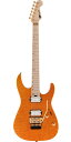 Charvel(シャーベル)Pro-Mod DK24 HH FR M Mahogany with Quilt Maple Dark Amber(2)