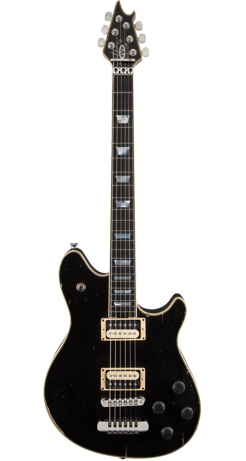 EVH / Wolfgang USA Custom Relic Ebony Fingerboard Relic Black