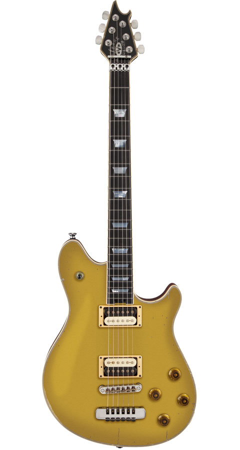 EVH / Wolfgang USA Custom Relic Ebony Fingerboard Relic Gold