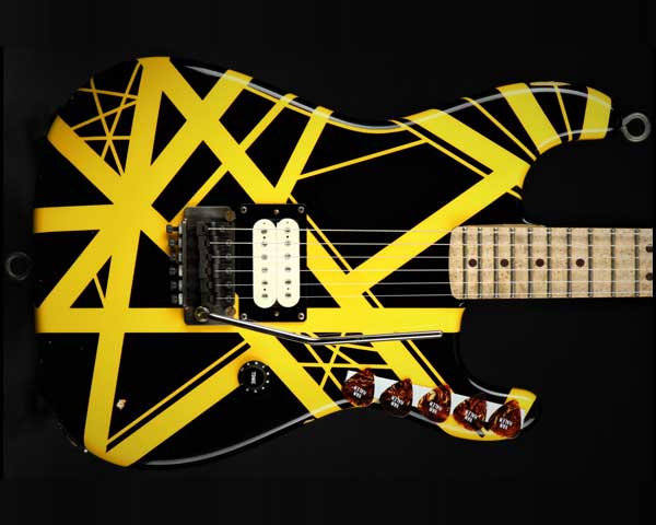 EVH / Limited Edition ’79 Bumblebee Edward Van Halen Signature Black with Yellow Stripes