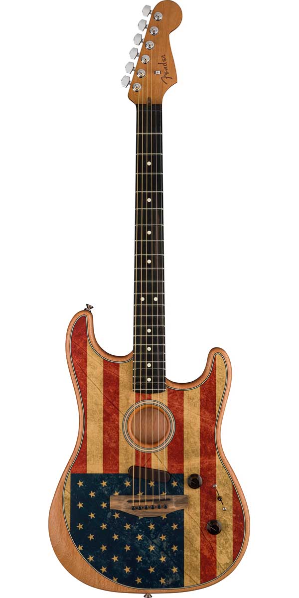 Fender USA（フェンダー）Limited Edition American Acoustasonic Stratocaster American Flag