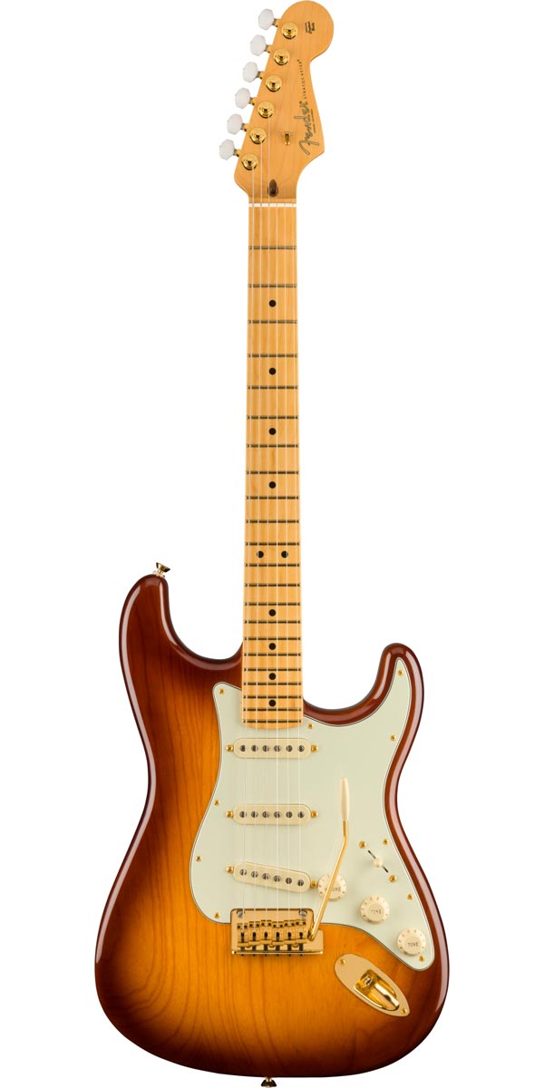 Fender USAitF_[j75th Anniversary Commemorative Stratocaster 2-Color Bourbon Burst