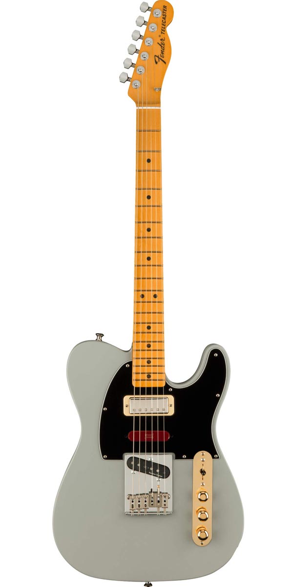 Description 説明不要の2大ギターメーカーの1つであるフェンダー（Fender）。創始者であるレオ・フェンダーが1946年にフェンダー社を設立して以来、数々のモデルを世に送り出し、現在も世界中のミュージシャンから愛され続けるブランドで、愛用しているアーティストも音楽の歴史を作ってきた偉人達ばかり、その製作技術の高さ、往年のフェンダー・サウンドは今もなおプレイヤーを魅了するブランドとなっています。 伝説的なミュージシャンたちが歴史に残る卓越した音楽を創造するのに使用したギターをオマージュした新たなシリーズ『STORIES COLLECTION』。50年以上に渡るレコーディング実績を持ち、史上最も多作なセッション・ギタリストの一人であるブレント・メイソン（Brent Mason）のシグネチャー・モデルのご紹介です。ボディにはシャープな粒立ち感と心地良いレンジが迫力を生み出すアッシュをセレクトし、25.5インチ・スケールのネックと21フレット仕様の指板には硬めでクリアかつ歯切れの良いメイプル材、ネックシェイプは卓越したプレイアビリティを提供する60年代後期のCシェイプ、7.25Rのヴィンテージ指板、フレットにはヴィンテージ・トールをセレクトし、よりスムーズなノートベンドを可能にいたします。 ピックアップ・システムはセイモアダンカン製「Vintage Stack Tele STK-T3B」「Hot Stack Strat STK-S2」「Vintage Mini HB」の組み合わせを搭載。「Vintage Stack Tele STK-T3B」からはクラシックなテレキャス・サウンドをノイズレスに出力することを可能にしたピックアップで、すっきりとした低音域とブライトな高音域を奏でてくれ、「Hot Stack Strat STK-S2」からは強力なセラミックバー・マグネットを採用したピックアップで、2段に重ねたコイルが素晴らしいサスティーンと弦振動に対する感度も上がりホットなサウンドをアウトプット、「Vintage Mini HB」からはシングルコイルとハムバッカーの良い所を併せ持ったミニハムバッカーで、バランスよく巻き上げられたコイルによりヴィンテージ・ファイヤーバードを彷彿とさせるブライトで明るいを生み出します。さらに細部はプライマー・グレイによるサテン・ラッカー・フィニッシュ、ブリッジにはユニークなトーンが得られる『Glaser Bender』システム、ロック式のSperzelチューナーとDunlopロック式ストラップボタンを搭載。ユニークな機能性、スムーズなプレイアビリティ、多様なトーンを備え、ブレントのアイコニックなサウンドを実現したモデルに仕上がっております。 Specification Body Material: Ash Body Finish: Satin Urethane Body Shape: Telecaster Neck Material: Maple Neck Finish: Satin Urethane Scale Length: 25.5" (648 mm) Fingerboard Material: Maple Fingerboard Radius: 7.25" (184.1 mm) Number of Frets: 21 Fret Size: Vintage Tall Nut Material: Bone Nut Width: 1.625" (41.3 mm) Position Inlays: Black Pearloid Dot Bridge Pickup: Seymour Duncan Vintage Stack Tele STK-T3B Middle Pickup: Seymour Duncan Hot Stack Strat STK-S2 Neck Pickup: Seymour Duncan Vintage Mini HB Controls: Master Volume, Middle Pickup Volume, Master Tone with Push/Pull Switching: 3-Position Blade: Position 1. Bridge, Position 2. Bridge and Neck, Position 3. Neck Configuration: SSH Auxillary Switching: Push/Pull Tone Control; Push: Middle Pickup On, Pull: Middle Pickup Off Bridge: 6-Saddle Telecaster Bridge with Glaser? Bender System Hardware Finish: Nickel/Gold-Plated Tuning Machines: Sperzel Locking Pickguard: 3-Ply Black/White/Black Control Knobs: Knurled Dome Gold Strings: Fender USA 250R Nickel Plated Steel (.010-.046 Gauges), PN 0730250406 Case/Gig Bag: Deluxe Black Hardshell※画像はサンプルです。商品の特性上、木目・色合いは1本1本異なりますの予めご了承ください。木目・色合いが気になる方はお問い合わせ下さい。