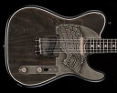 Fender Custom Shop Game of Thrones House Stark Telecaster Raven Black Masterbuilt by Ron Thorn