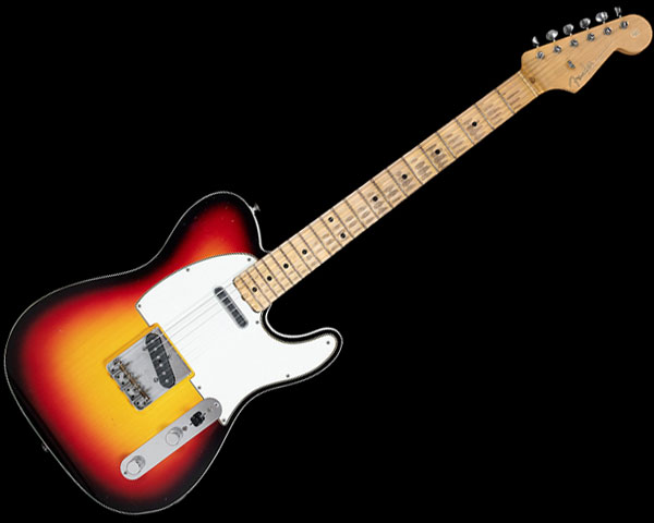 Fender Custom Shop Limited Edition Eric Clapton Blind Faith Telecaster by Todd Krause Faded 3-Color Sunburst