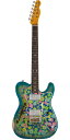 Fender Custom Shop 2020 Limited Edition 1972 Telecaster Thinline Relic Aged Blue Flower