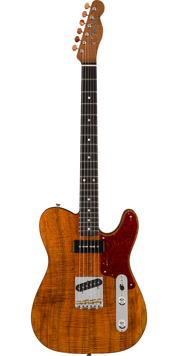 Fender Custom Shop 2020 Artisan Series P90 Koa Telecaster Aged Natural