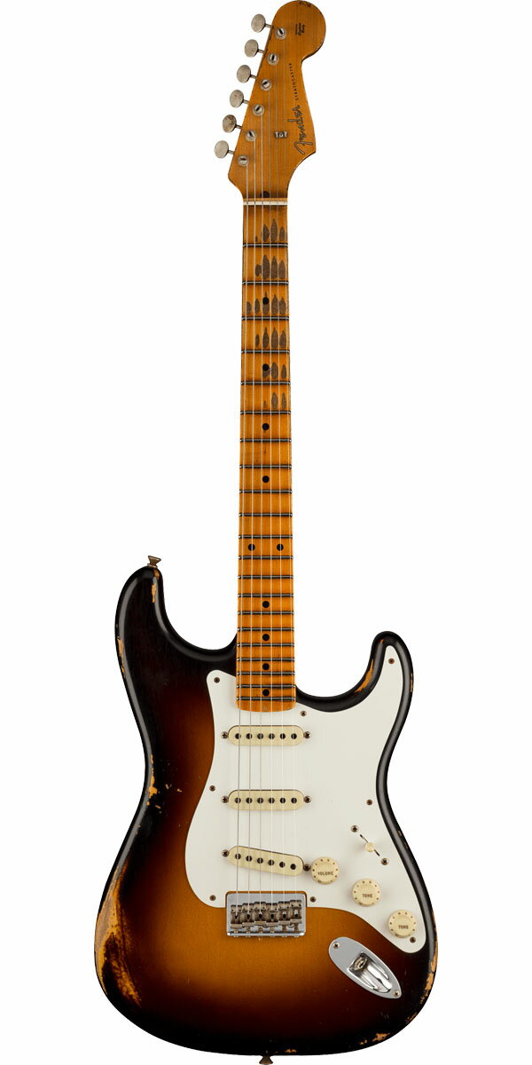 Fender Custom Shop 2020 Limited Edition Troposphere Stratocaster Hard-Tail Heavy Relic Super Faded Aged 2-Color Sunburst
