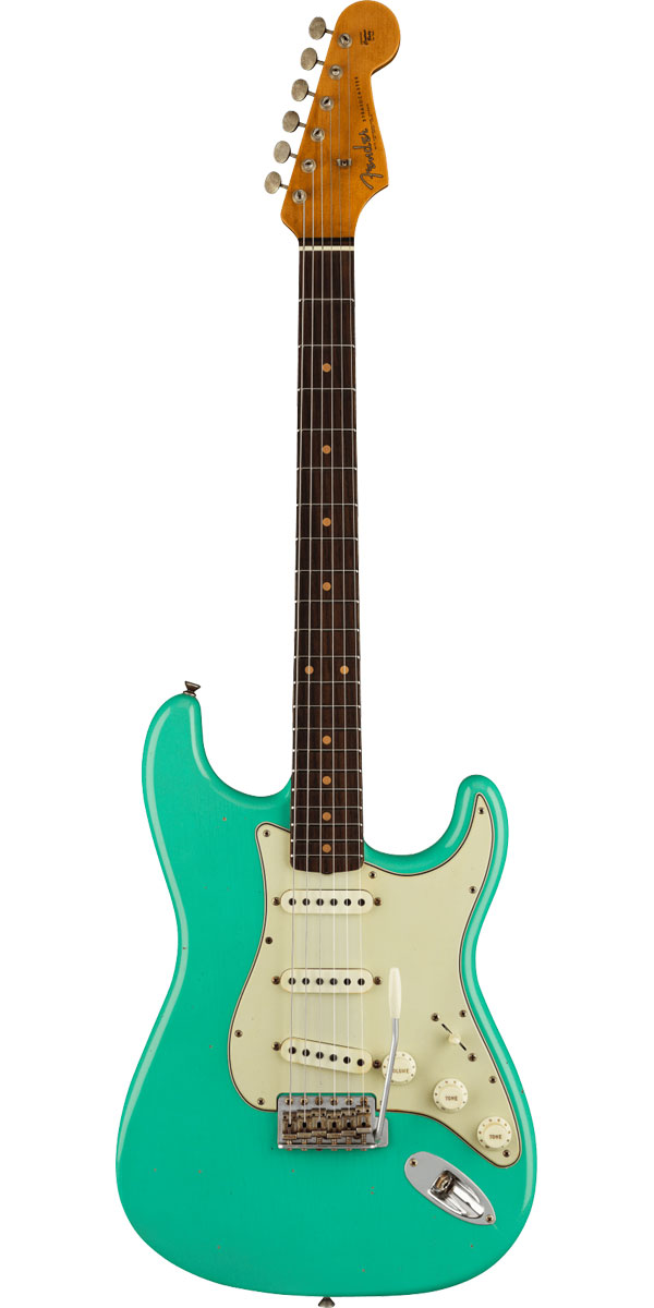 Fender Custom Shop 2020 Limited Edition '62/'63 Stratocaster Journeyman Relic Aged Seafoam Green