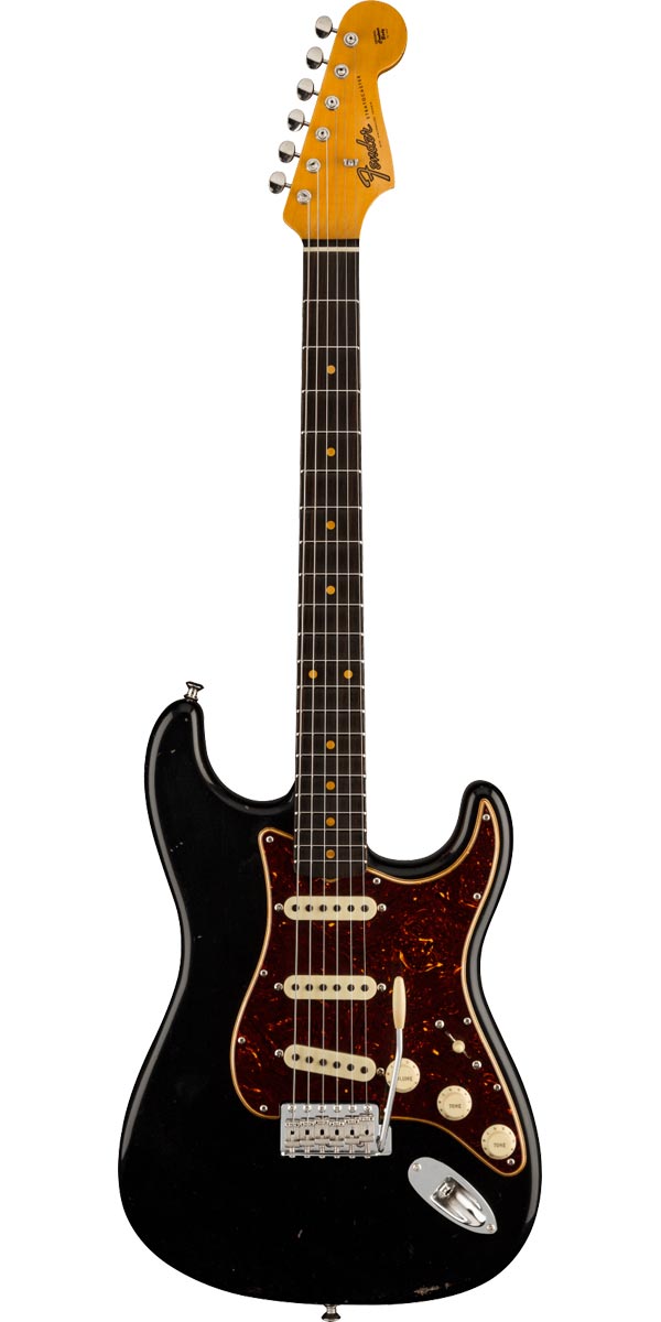 Fender Custom Shop 2021 Postmodern Stratocaster Journeyman Relic with Closet Classic Hardware Aged Black