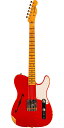 Fender Custom Shop 2024 Limited Edition Red Hot Esquire Relic Super Faded Aged C...